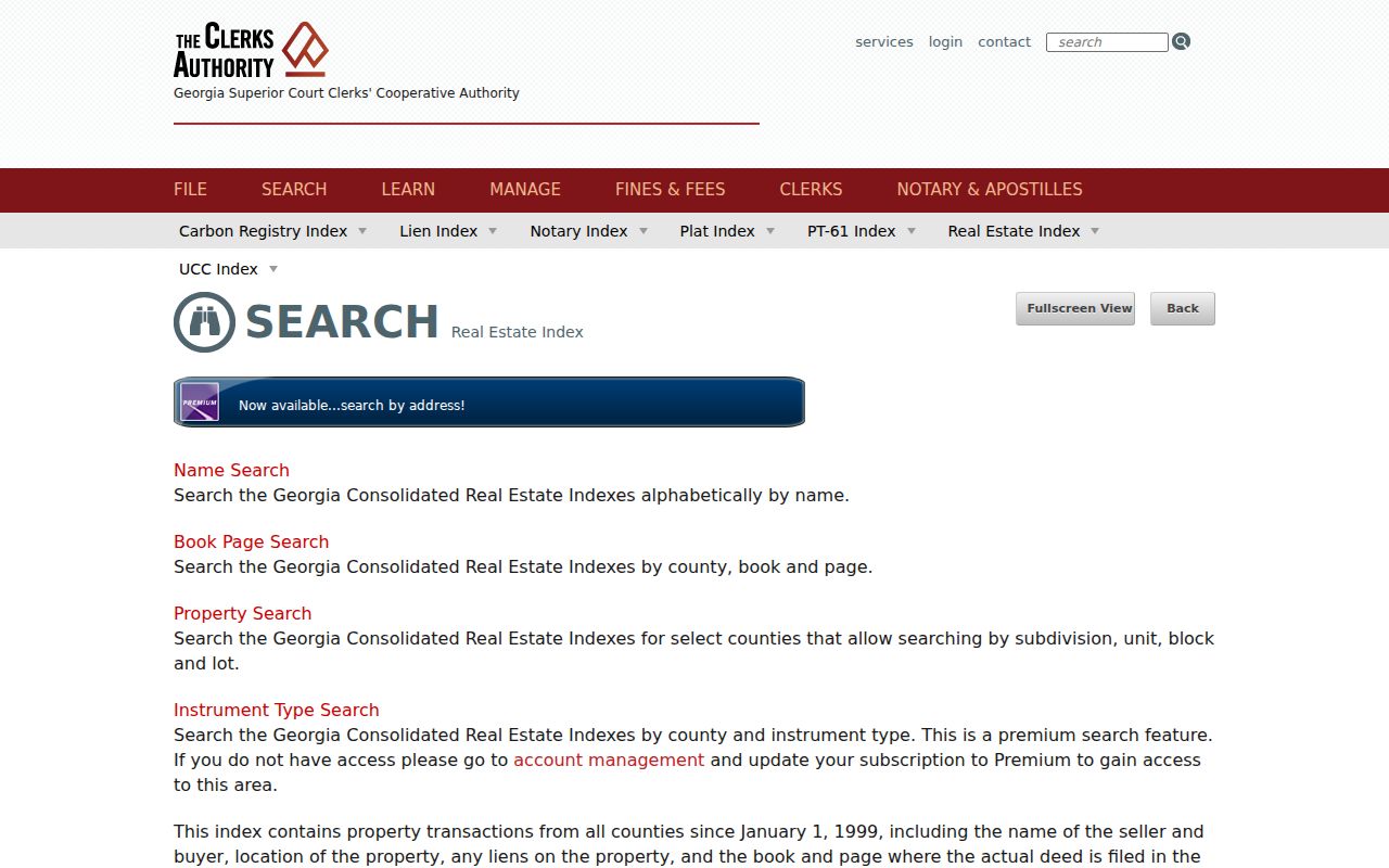 Warner Robins people search in the Houston deed index
